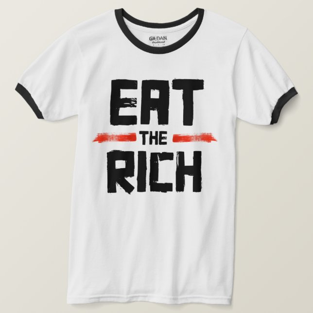 EAT THE RICH T-Shirt (Design Front)