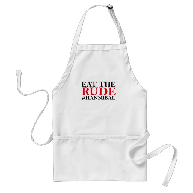 Eat The Rude Tee Shirt G.png Standard Apron (Front)