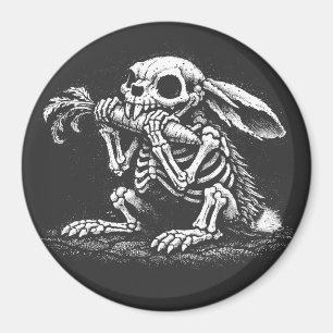 Eat Veggies – Dead Rabbit by BurnsInHell Magnet
