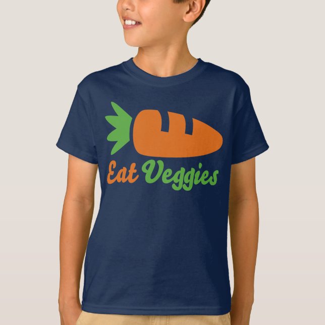 Eat Veggies T-Shirt (Front)