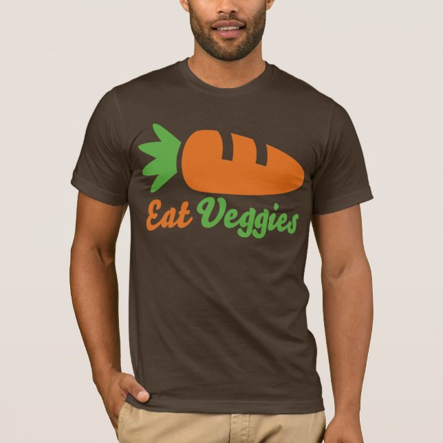 Eat Veggies T-Shirt (Front)