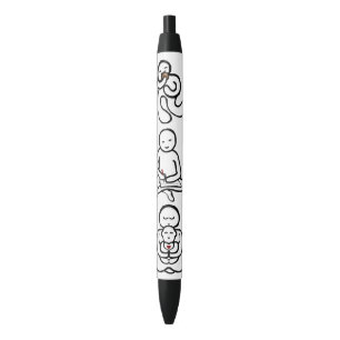EAT WRITE LOVE BLACK INK PEN