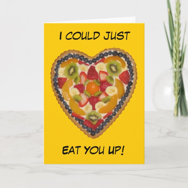 Eat you up - Valentine's day card (Front)