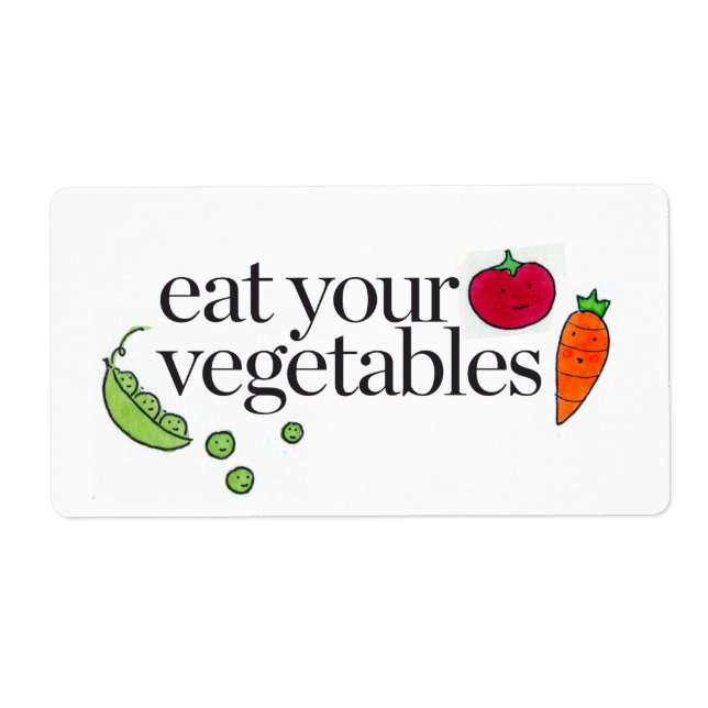 Eat Your Vegetables (Front)