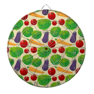 Eat Your Vegetables Dartboard