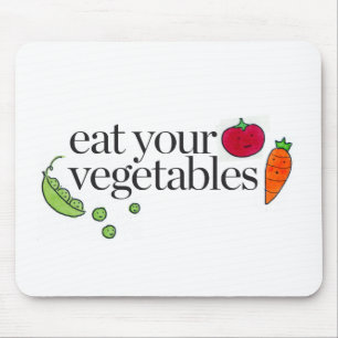 Eat Your Vegetables Mouse Pad