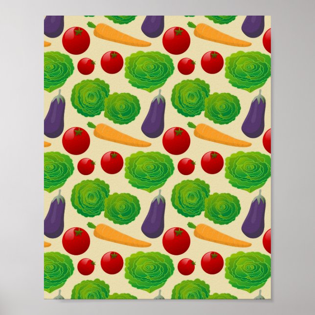 Eat Your Vegetables Poster (Front)