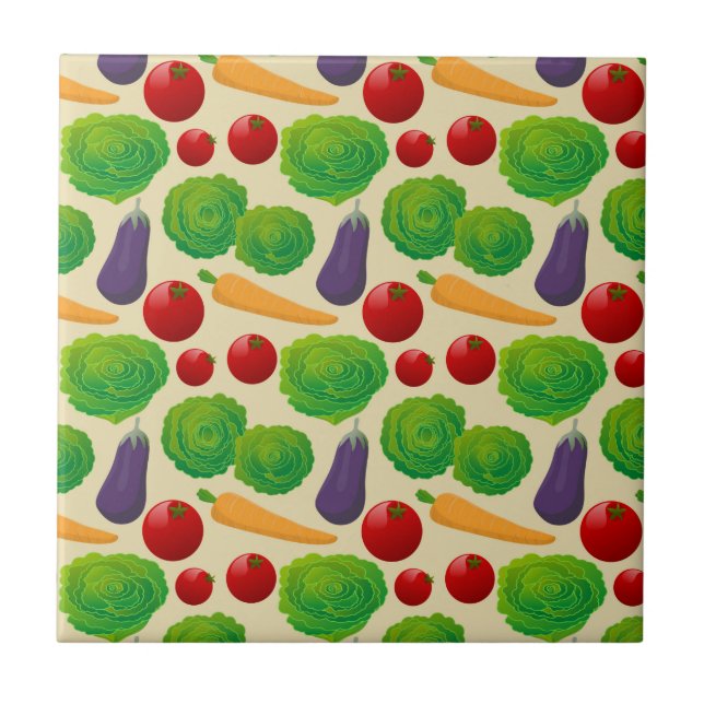Eat Your Vegetables Tile (Front)