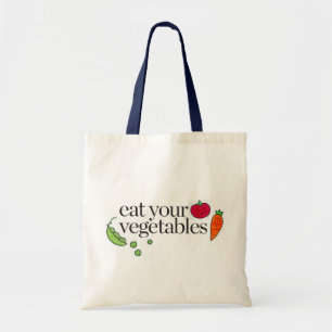 Eat Your Vegetables Tote Bag