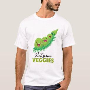 Eat Your Veggies Edamame Vegan Vegetable Organic F T-Shirt