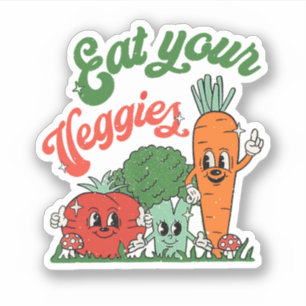 Eat Your Veggies Funny Vegeterian