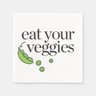 Eat Your Veggies Napkin