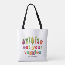Eat Your Veggies Rainbow Colours Healthy Child