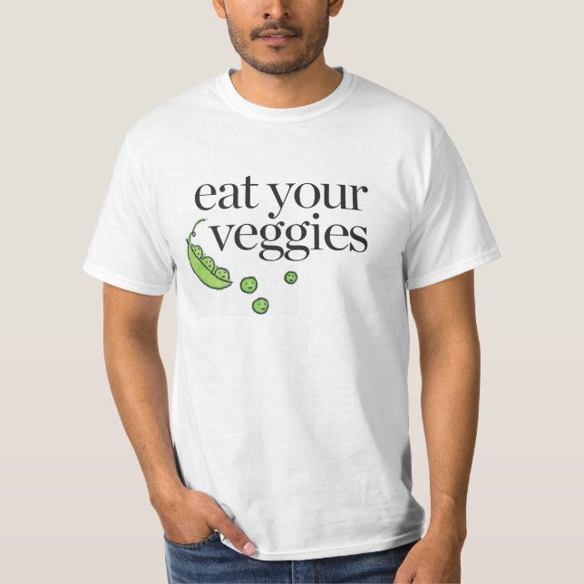 Eat Your Veggies T-Shirt (Front)