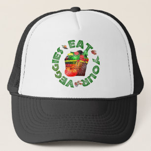 Eat Your Veggies Trucker Hat