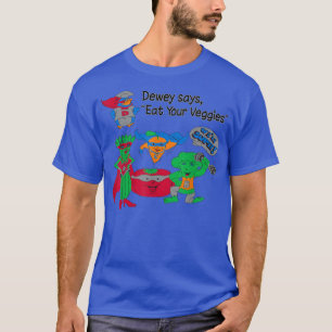 Eat Your Veggies Vegan Educational T-Shirt