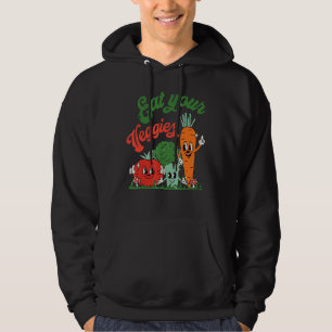 Eat Your Veggies Vegan Hoodie