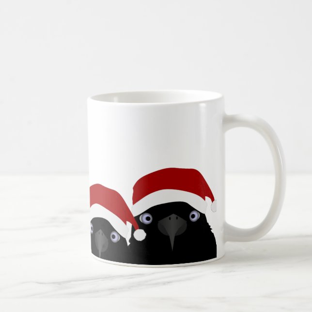 Eating Crow Holiday Mug (Right)