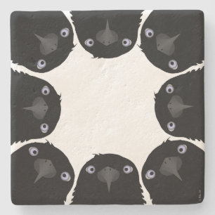 Eating Crow Stone Coaster