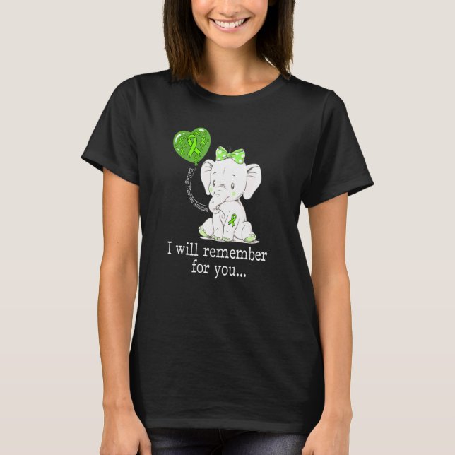 Eating Disorder Awareness Elephant T-Shirt (Front)