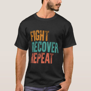 Eating Disorder Recovery Fight Recover Ed Warrior T-Shirt