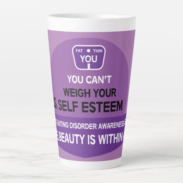Eating Disorder Support Latte Mug (Front)
