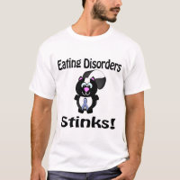 Eating Disorders Stinks Skunk Awareness Design