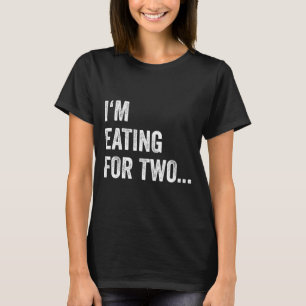 Eating For Two Drinking For Three Couples Shirts _