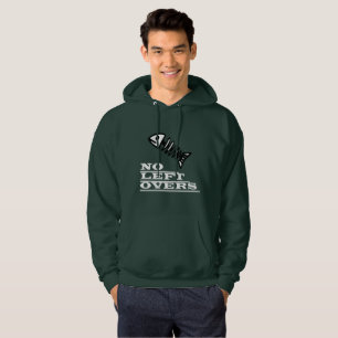 Eating Green Funky No Left Overs Item Hoodie