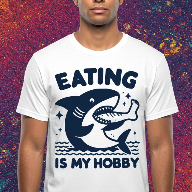 Eating is my hobby T-Shirt (Creator Uploaded)
