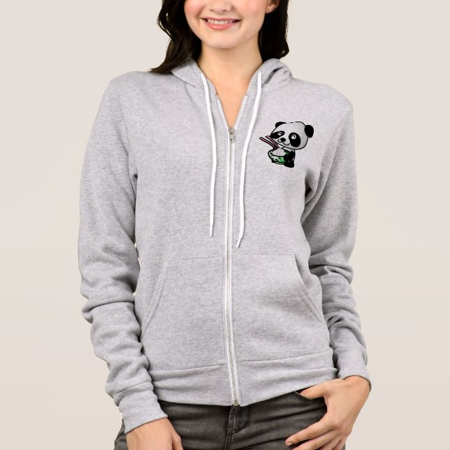 Eating Panda Hoodie (Front)