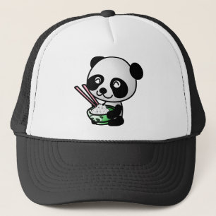 Eating Panda Trucker Hat