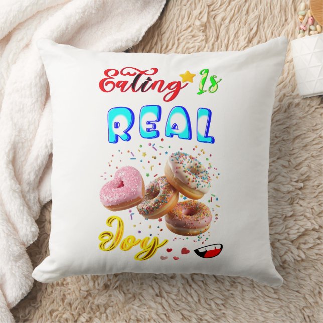 Eating Polyester Is Real Joy Cushion (Blanket)