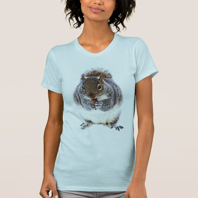 Eating Squirrel T-Shirt (Front)