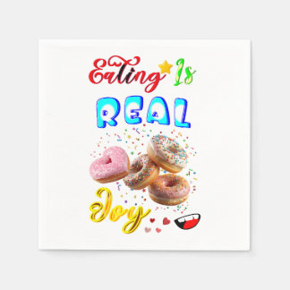 Eating Tableware Is Real Joy Napkin