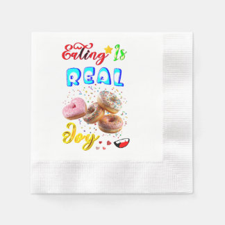Eating Tableware Is Real Joy Napkin