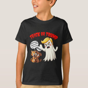 Eating The Dogs Trick Or Trump Funny Trump 2024 T-Shirt