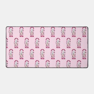 "Eating Treats for Two" Pregnant Halloween Ghost Desk Mat
