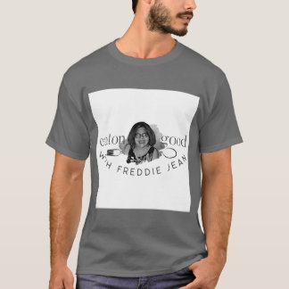 Eaton Good With Freddie Jean - Men's Black White T-Shirt