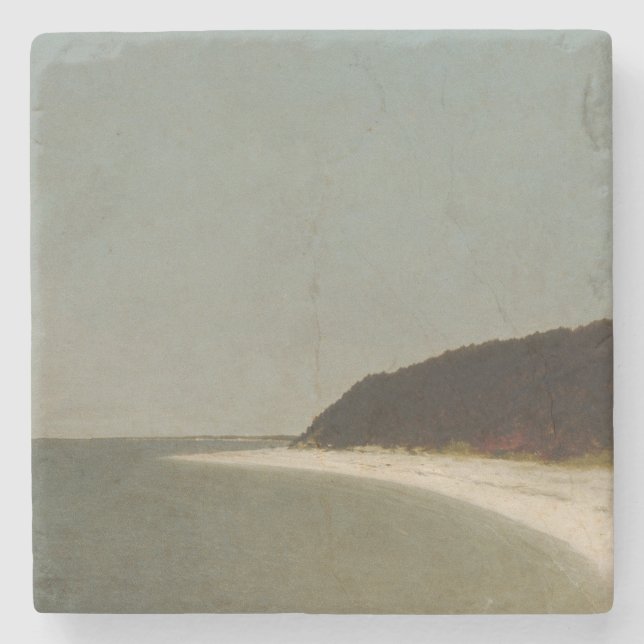 Eaton's Neck, Long Island | John Frederick Kensett Stone Coaster (Front)