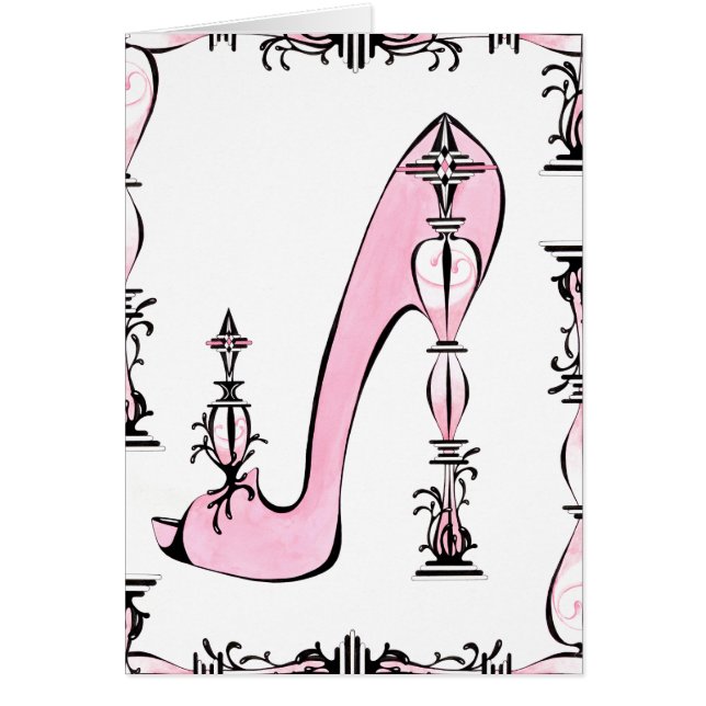 Eau de Art Deco Card (Front)