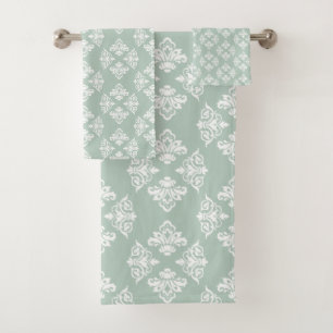 Eau de Nil Bath Decor Bath Towel Set