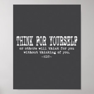 Eau Quote Motivation Insrational - Think For Yours Poster