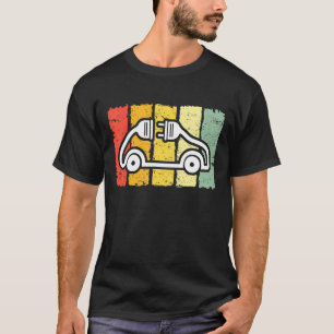 Eauto Electric Car Electric Car Driver Electric Ca T-Shirt