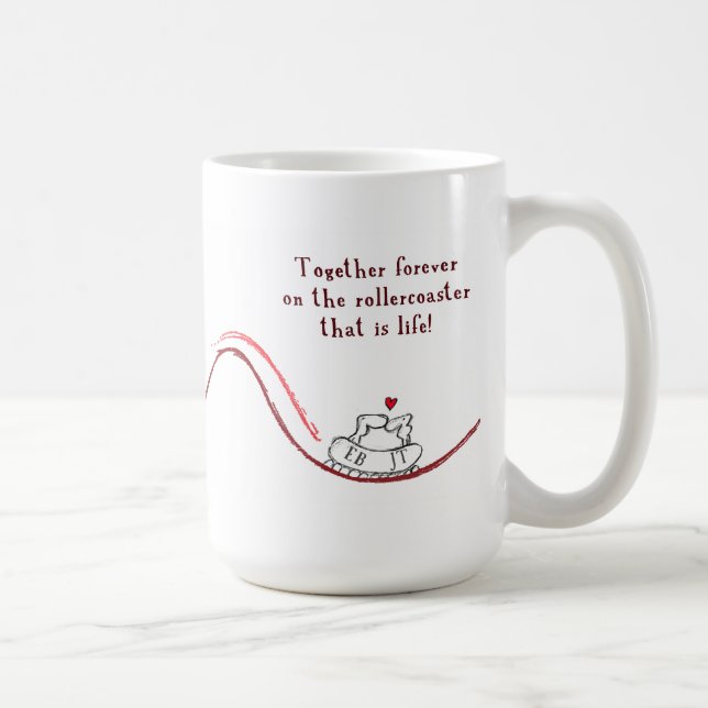 "EB roller JT" Coffee Mug (Right)