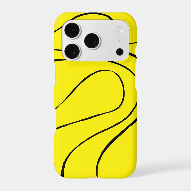 Ebb and Flow 2 in Black and Yellow (Back)