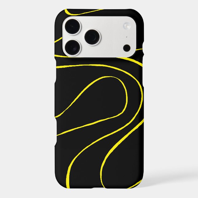 Ebb and Flow 2 in Black and Yellow (Back)