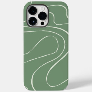 Ebb and Flow 2 in Green Case-Mate iPhone 14 Pro Max Case