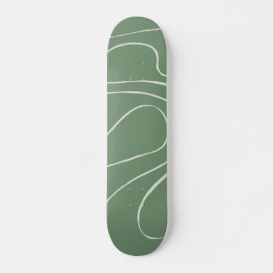 Ebb and Flow 2 in Green Skateboard