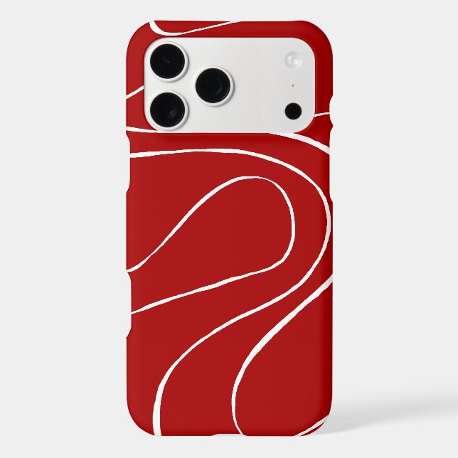 Ebb and Flow 2 in Red and White (Back)